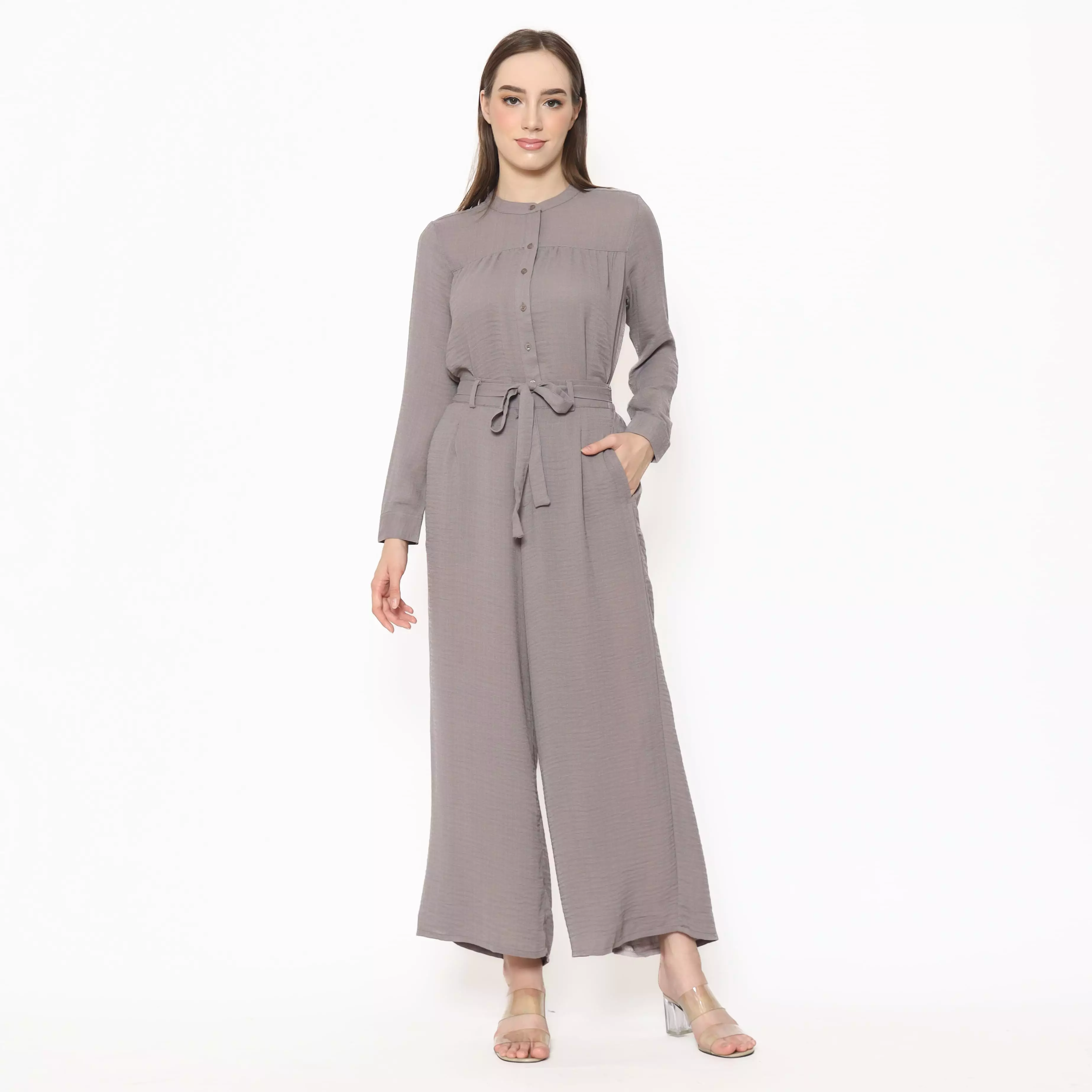 Jahida Celana Kulot Grey