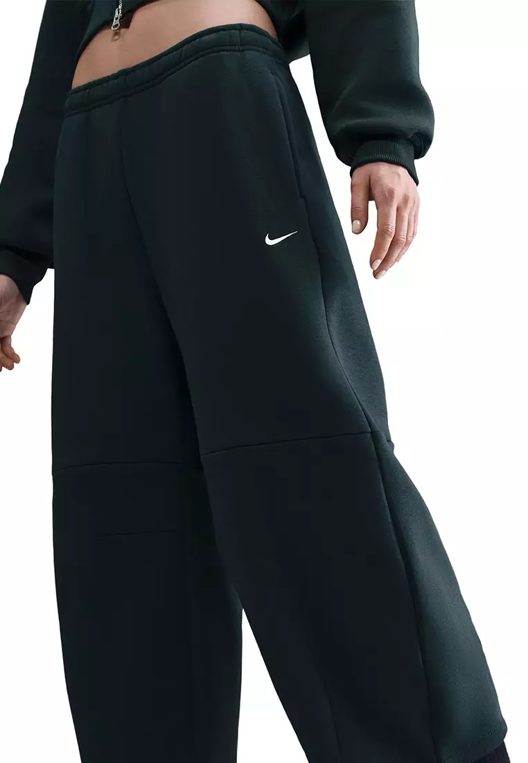 Buy Nike Sportswear Phoenix Fleece Loose Mid-Rise Barrel Pants