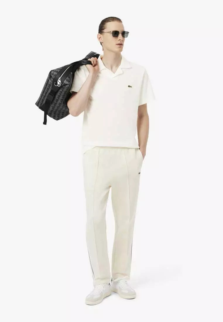 Classic Fit Cotton-Linen Polo Shirt