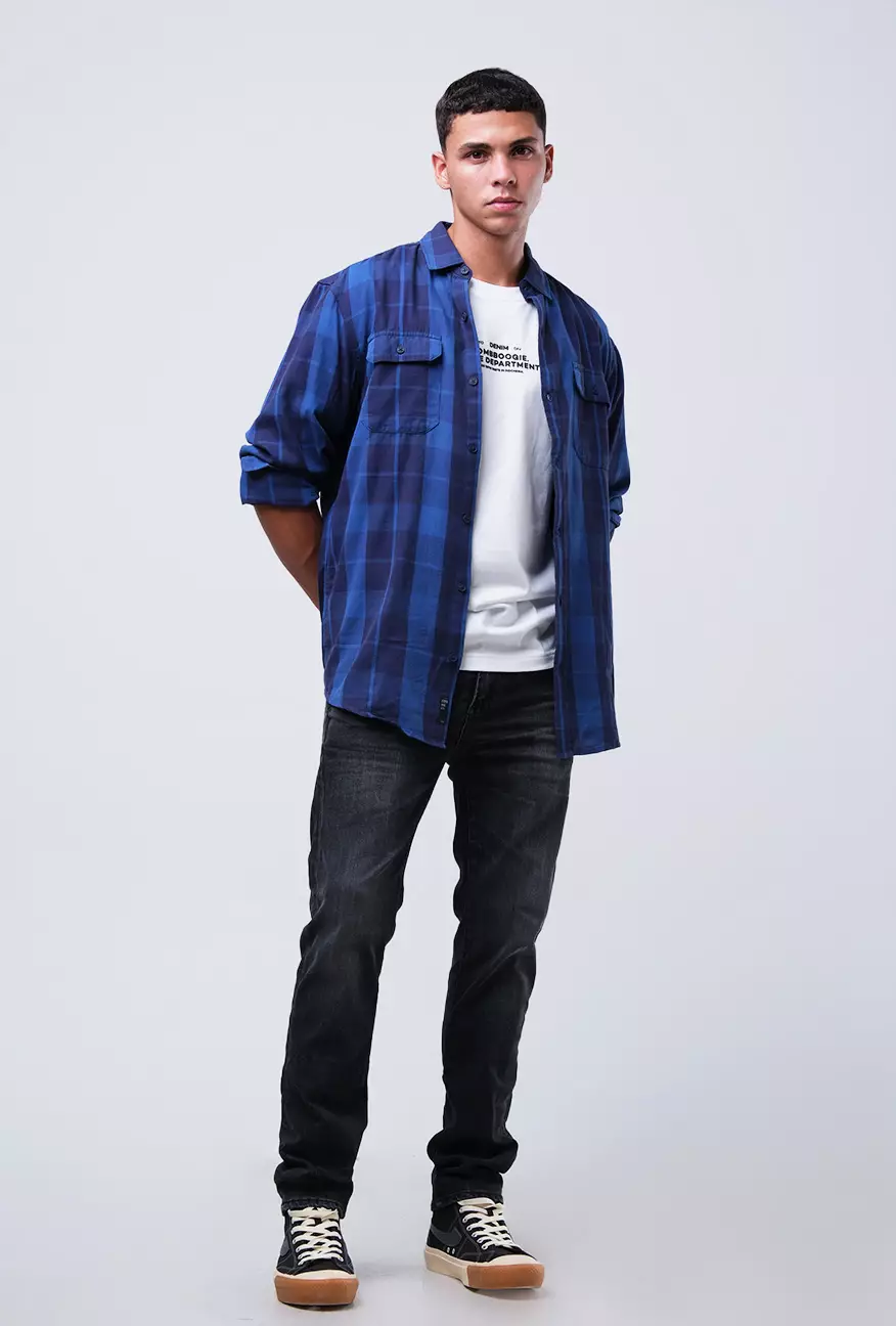 Kemeja Pria Regular Langley