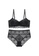 W.Excellence black Premium Black Lace Lingerie Set (Bra and Underwear) E2B46USBCB6779GS_1