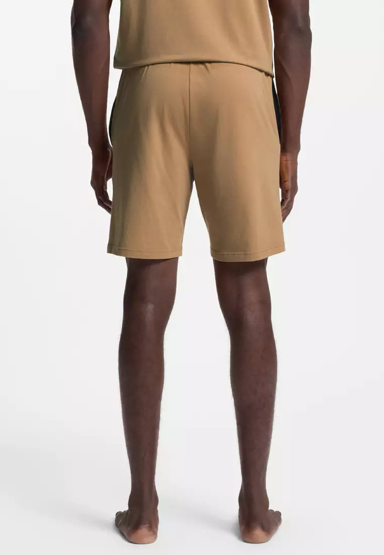 Logo Print Terry Lounge Shorts - BOSS Mainline