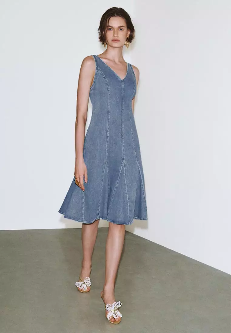 牛仔连衣裙