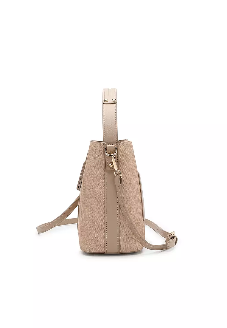 Women's Top Handle Bag / Sling Bag / Crossbody Bag / Shoulder Bag - Khaki