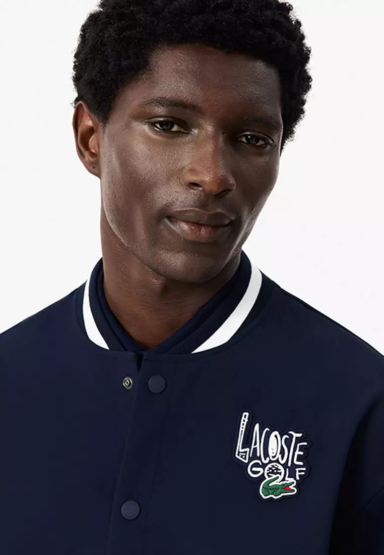 Varsity Water-Repellent Golf Windbreaker