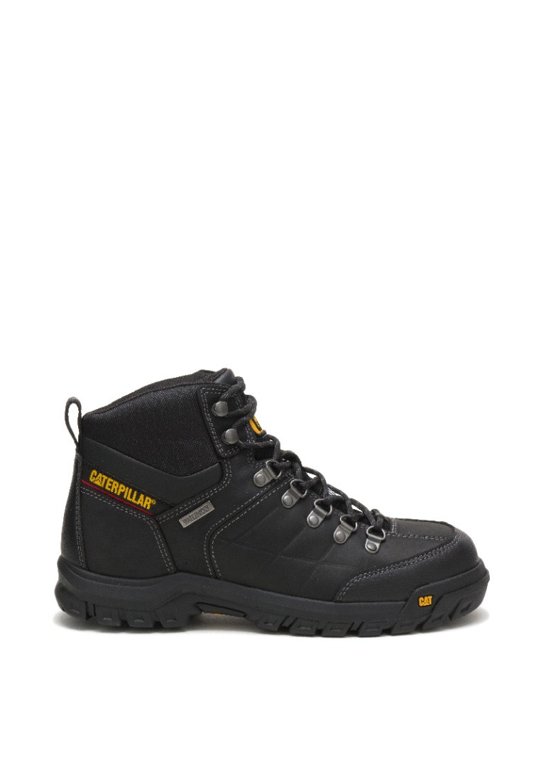 Caterpillar Men's THRESHOLD Waterproof Steel Toe Work Boot - Black (P90936)