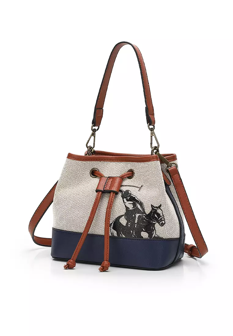 Top Handle Bag / Sling Bag / Crossbody Bag - Blue