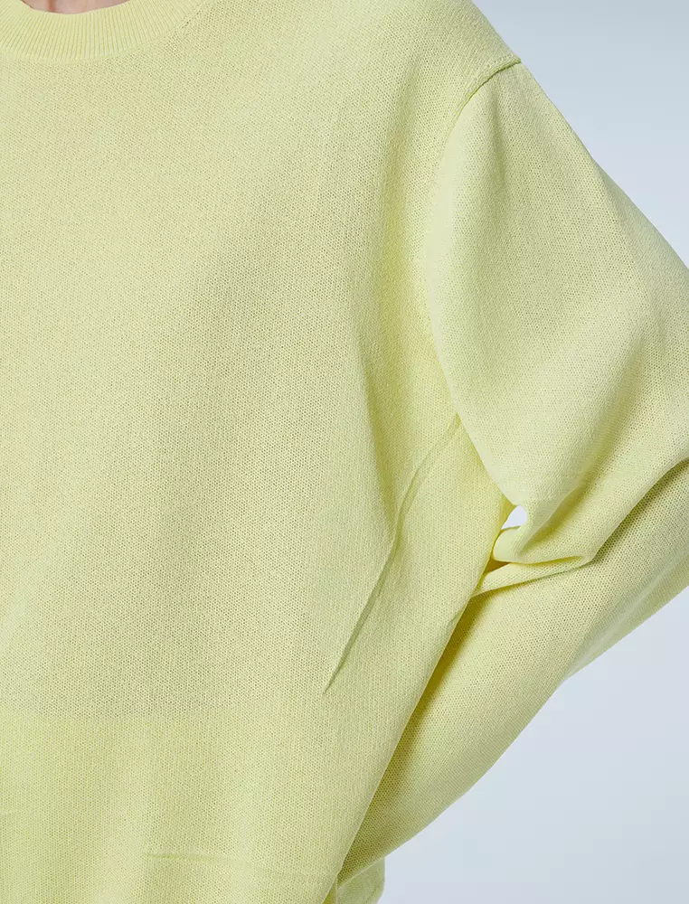   Long Sleeve Pullover Knit Sweater