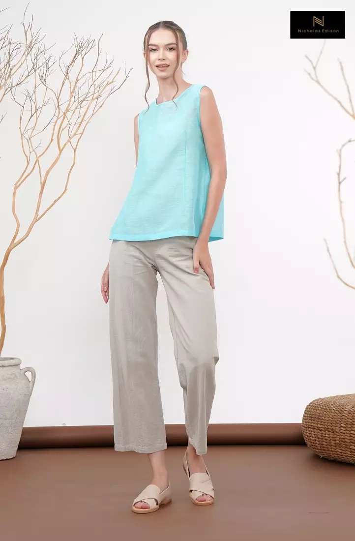 Nicholas Edison Flat Alin Cream