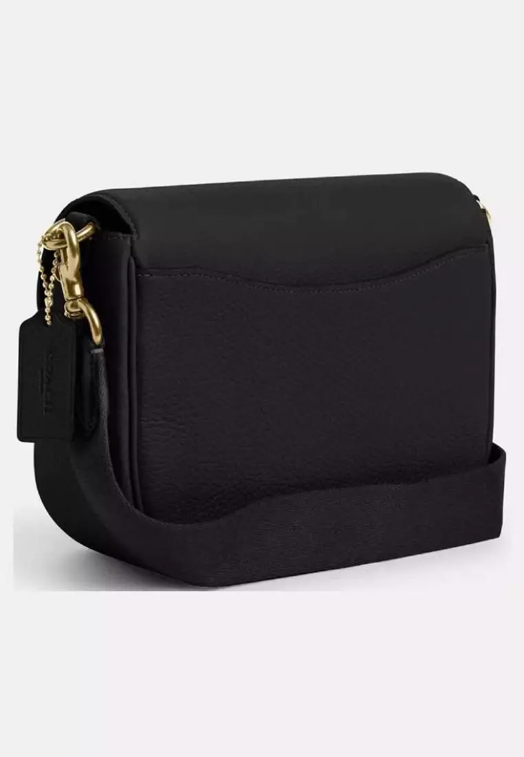 Coach Amelia Saddle Bag Black