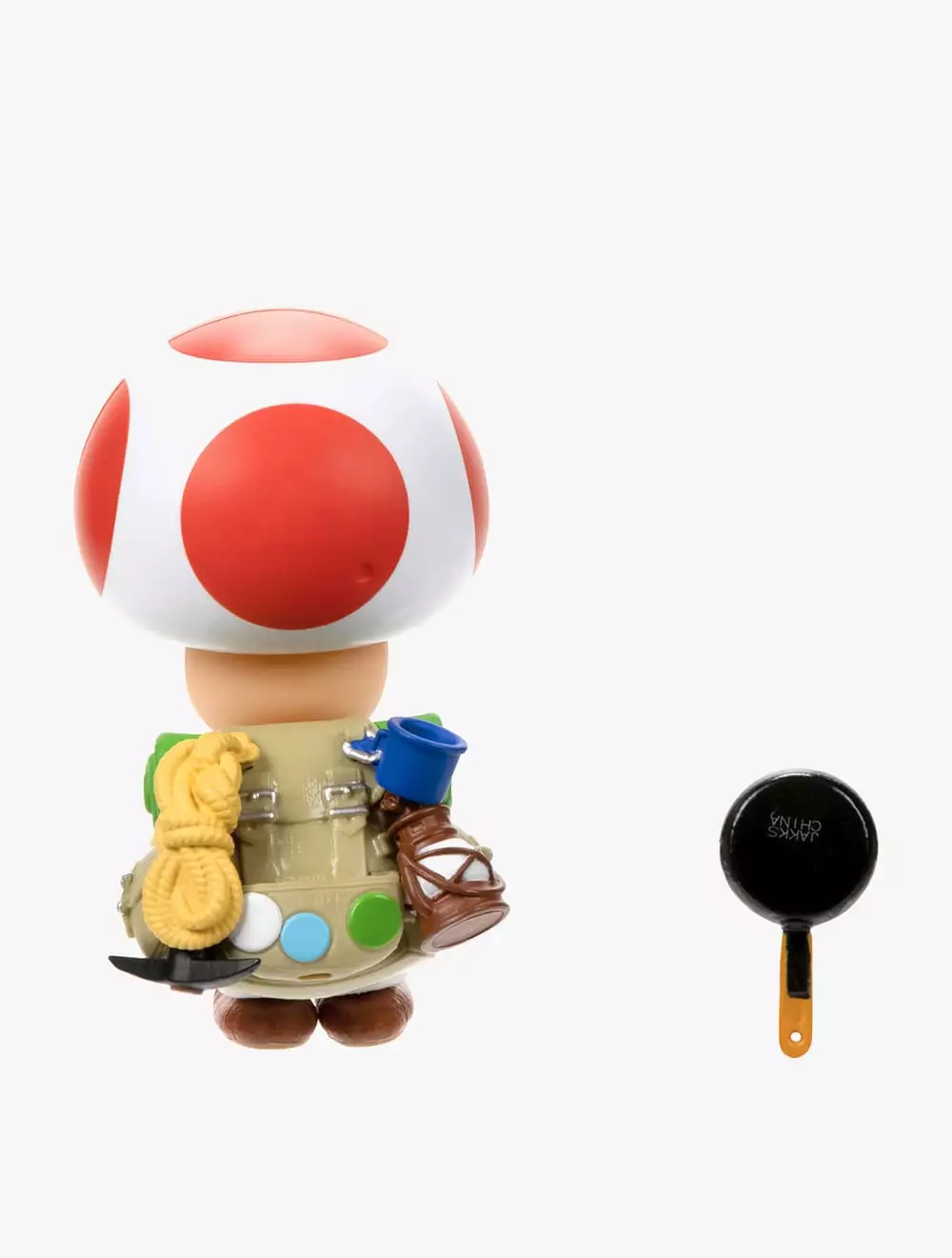 The Super Mario Bros Movie 5" Figure with Accessory – Toad - NTM41719I - multi