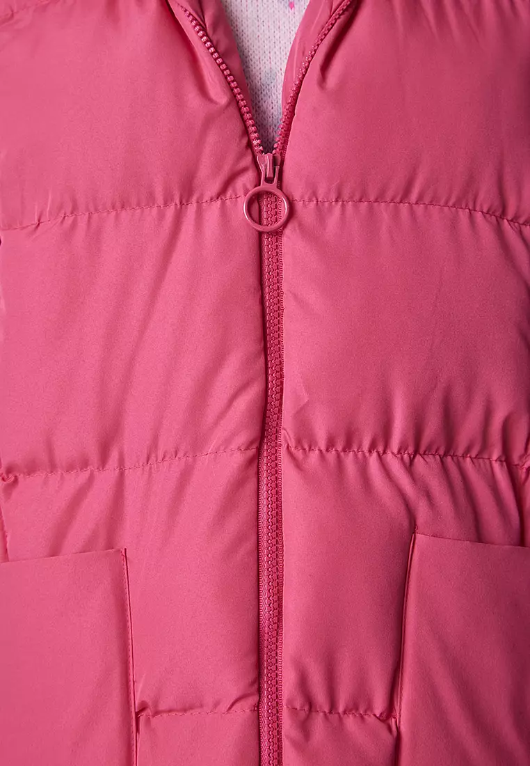 Hooded Long Inflatable Coat