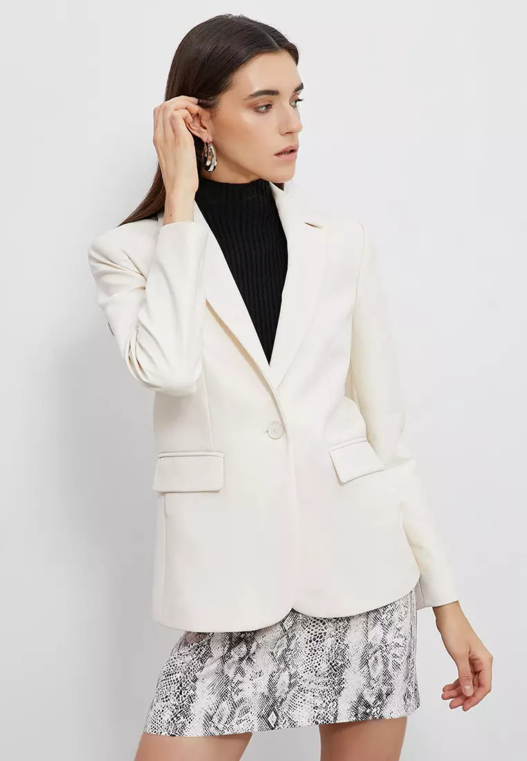 Single Button Blazer