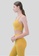 SKULLPIG yellow [ATY Advance] Four-Strap Bra Top (Honey mustard) Quick-drying Running Fitness Yoga Hiking 8018DAA20BDE54GS_3