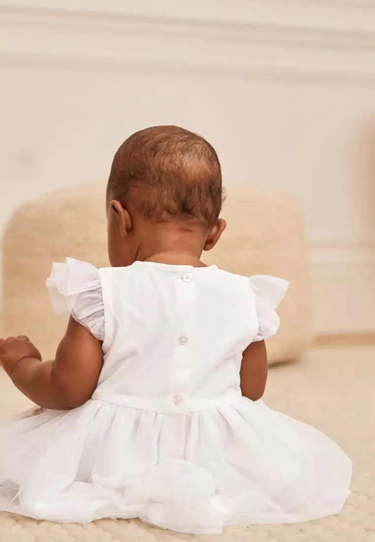 Buy NEXT Embellished Mesh Baby Dress 2024 Online ZALORA Singapore