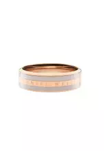 Daniel Wellington Emalie Ring Desert Sand 9号 DW00400054 Jewellery - Emalie Ring for women in rose gold and gray | DW