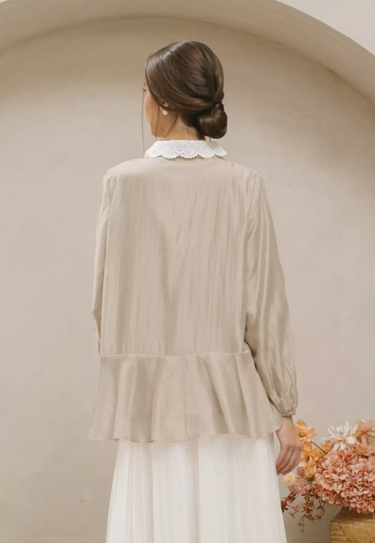 Emilie Blouse - Almond