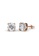Her Jewellery gold Lowe Solitaire Earrings (Rose Gold) - Crystals from Swarovski® 895B7AC203522DGS_1