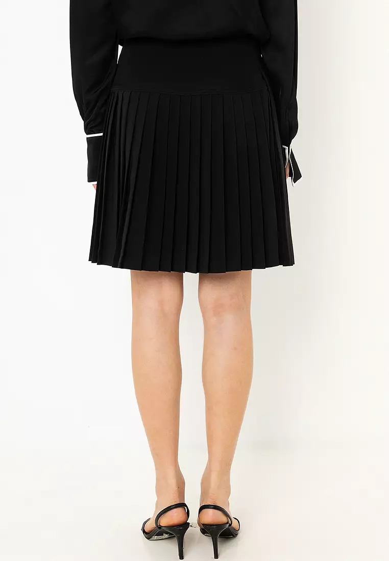 Layered Pleated Skirt