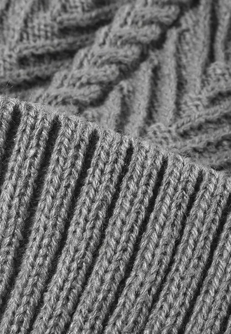 Extra Warm Inner Faux Woolen Knit Beanies JW MC-23B050