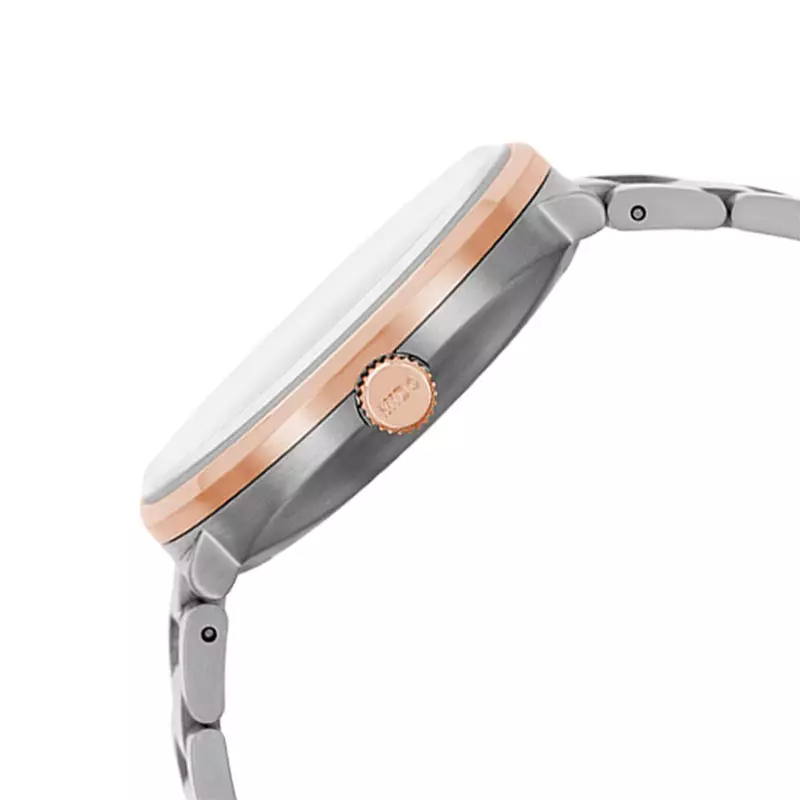 Jam Tangan Pria MIDO Commander II M021.431.22.031.00 Chronometer Automatic Silver Dial Dual Tone St. Steel Strap