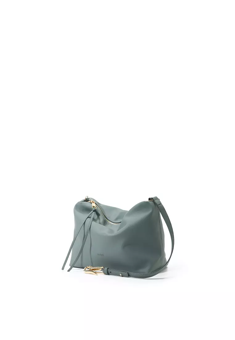 Clip Hobo Bag - Slate Blue