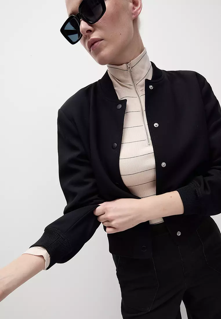 Denim Elasticated Waist Wide Leg Trousers