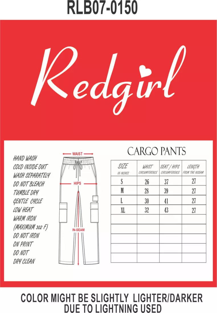 Colored Cargo Pants Ladies