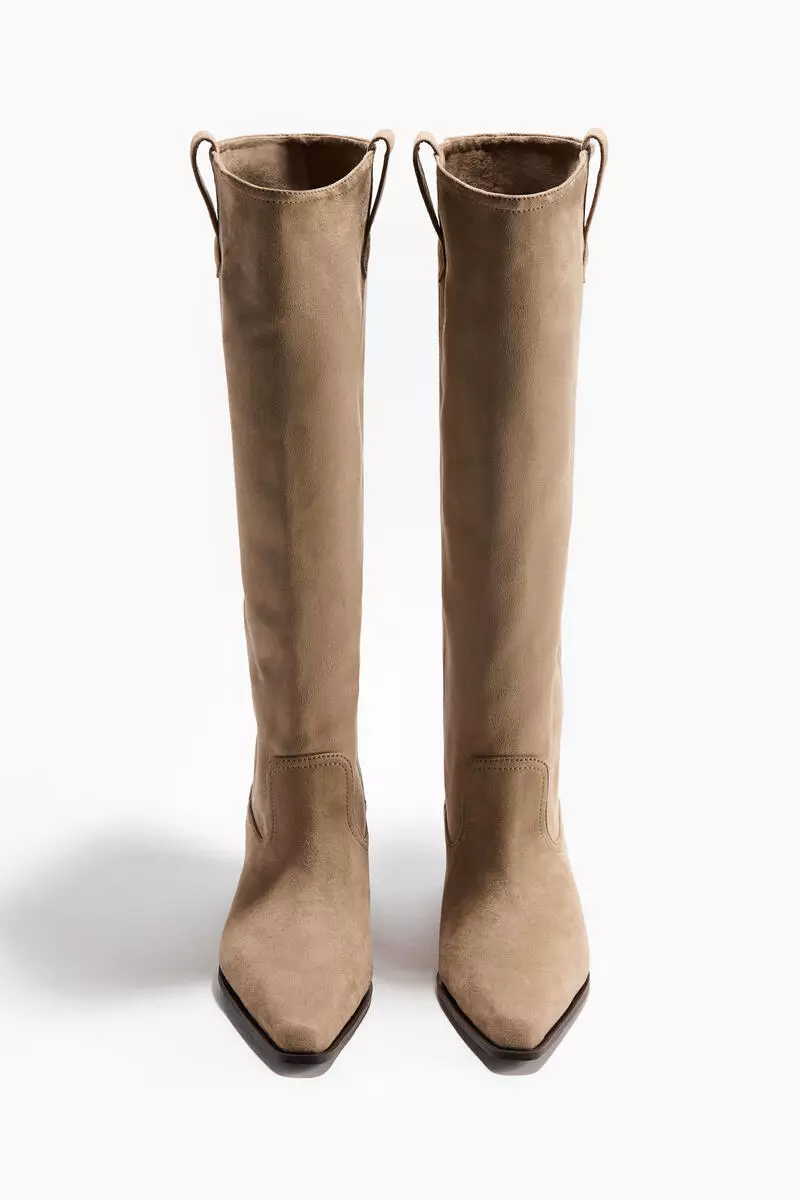 Knee-high boots