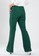 Hardware green HARDWARE FIT AND FLARE RIB PANTS 25917AA440BAF4GS_2