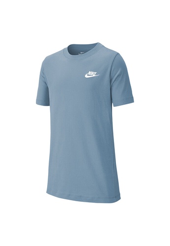 Nike blue Boys' Sportswear EMB Futura Tee 2768CKA92073E3GS_1