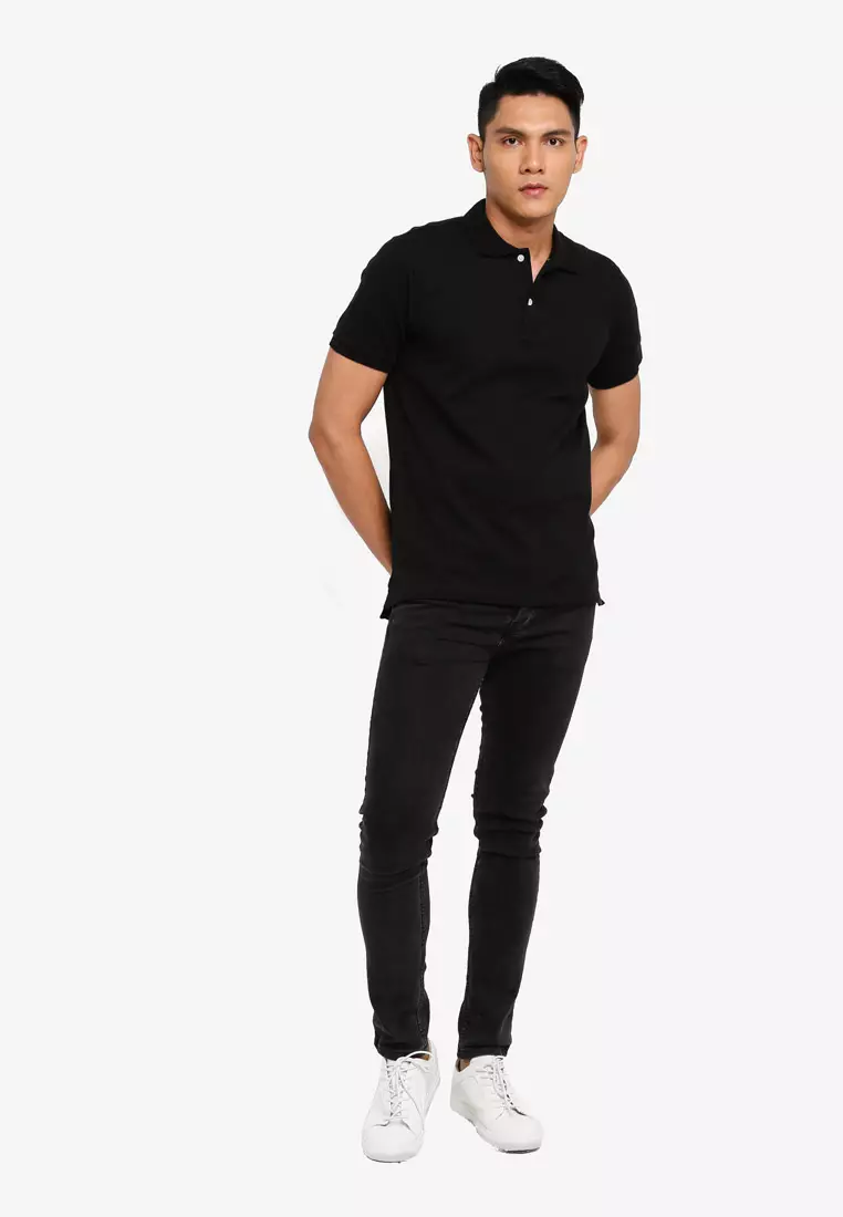 Solid Pique Polo Shirt