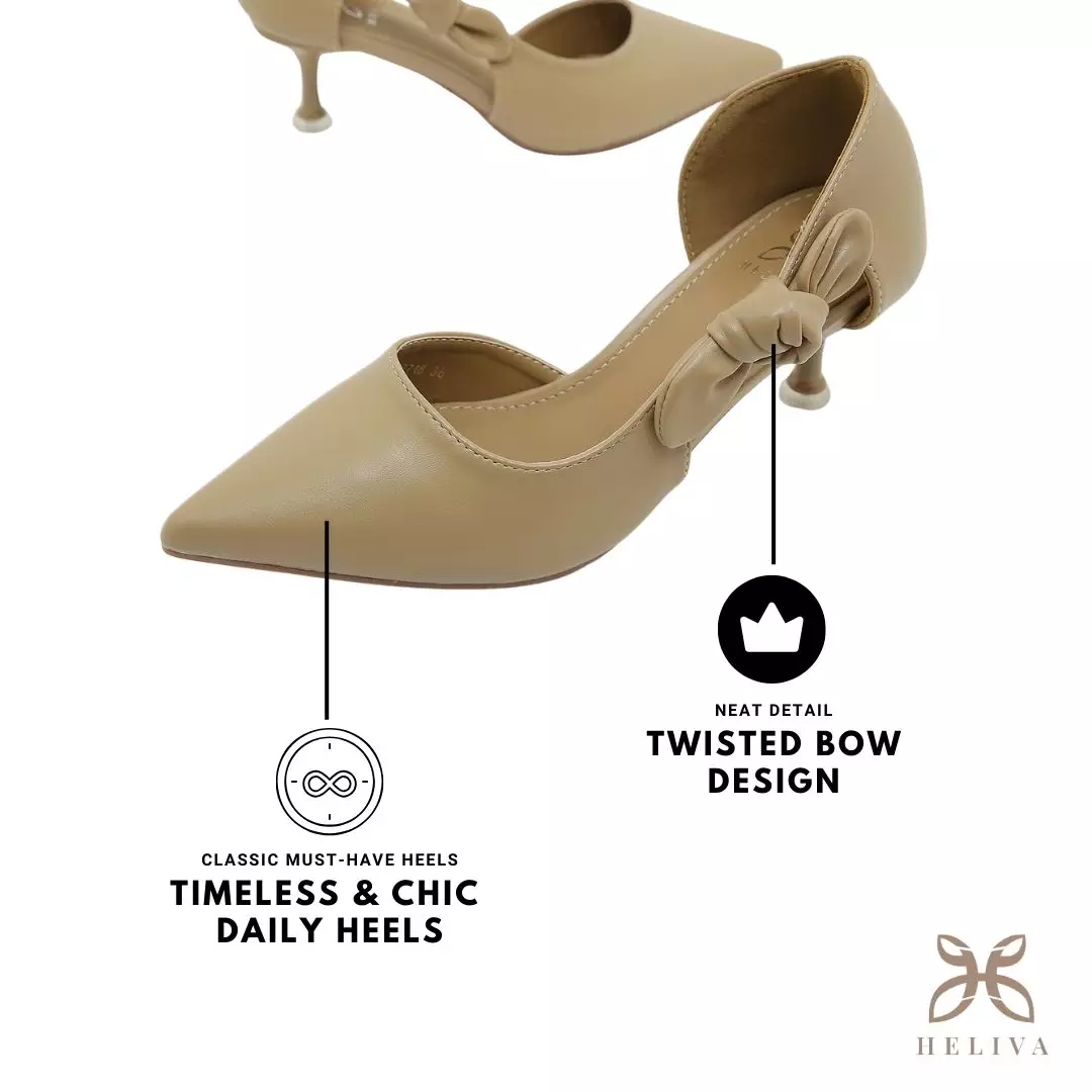 Heliva Alea Women High Heels Bow Accessories Sol 5.5cm HV2718