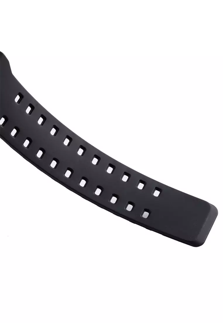 Skmei - Jam Tangan Pria - Black Blue - Resin Strap - 1688-J