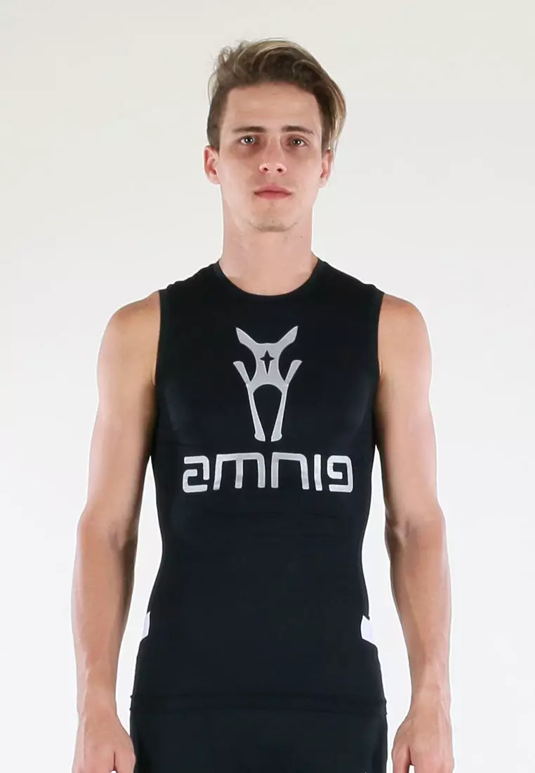 Buy AMNIG Amnig Men Maxforce Victory Compression Singlet (Black) Online