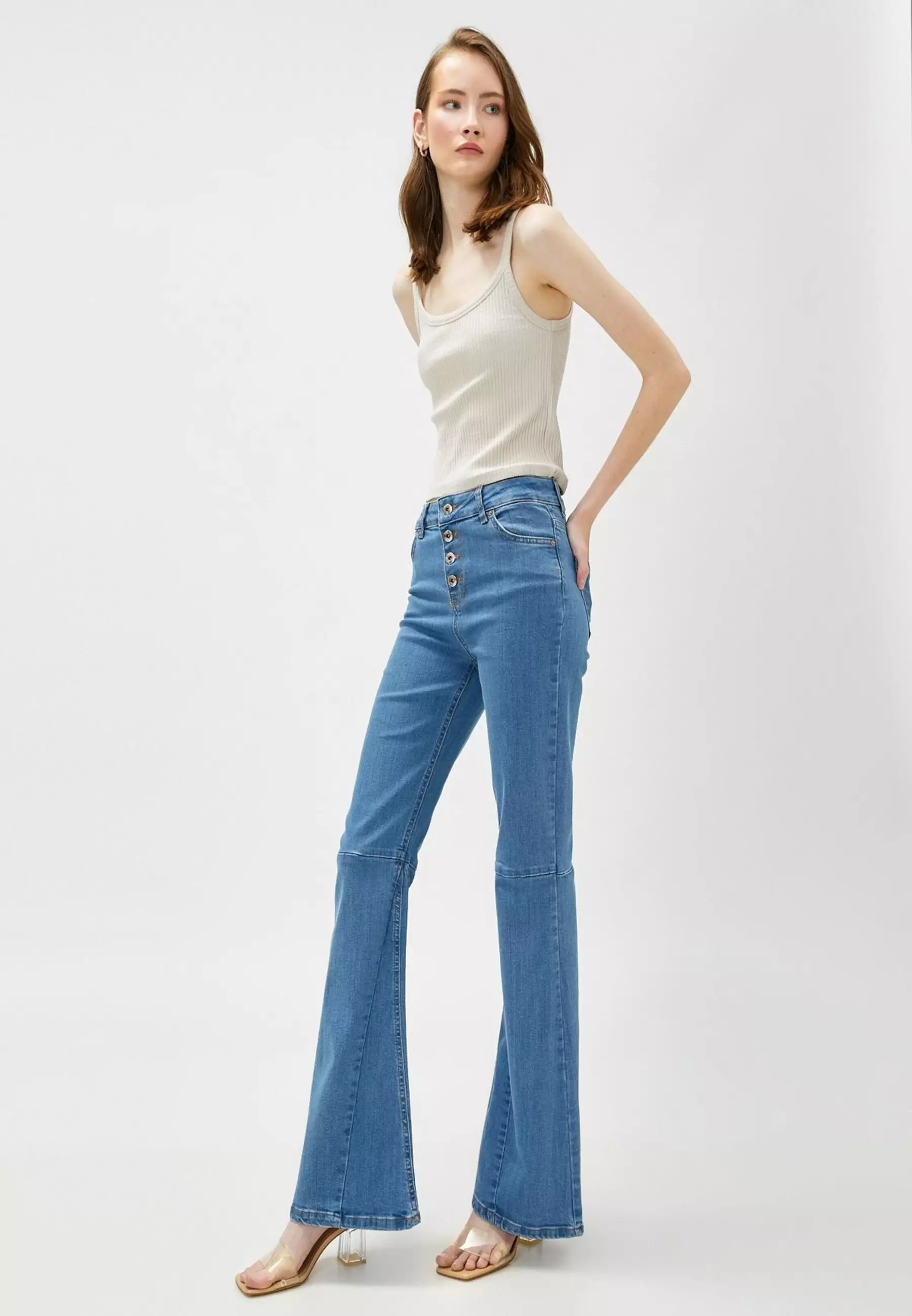 High Waist Victorian Jeans