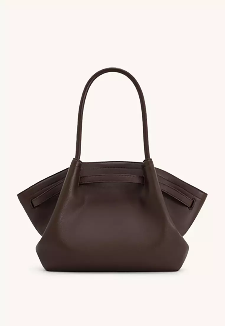 Hana Medium Tote Bag - Dark Brown