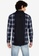 ZALORA BASICS multi Panelled Flannel Shirt 6D8FFAA97FB9BDGS_2