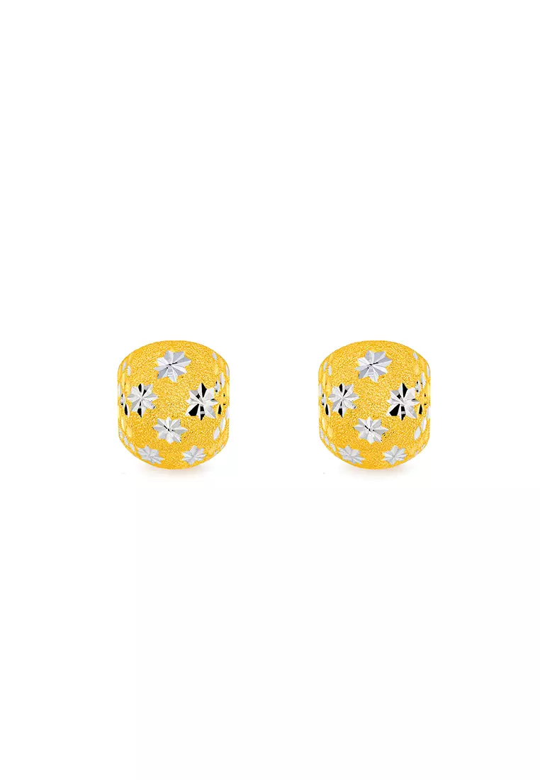 375/9K Gold Clip Earrings S200A
