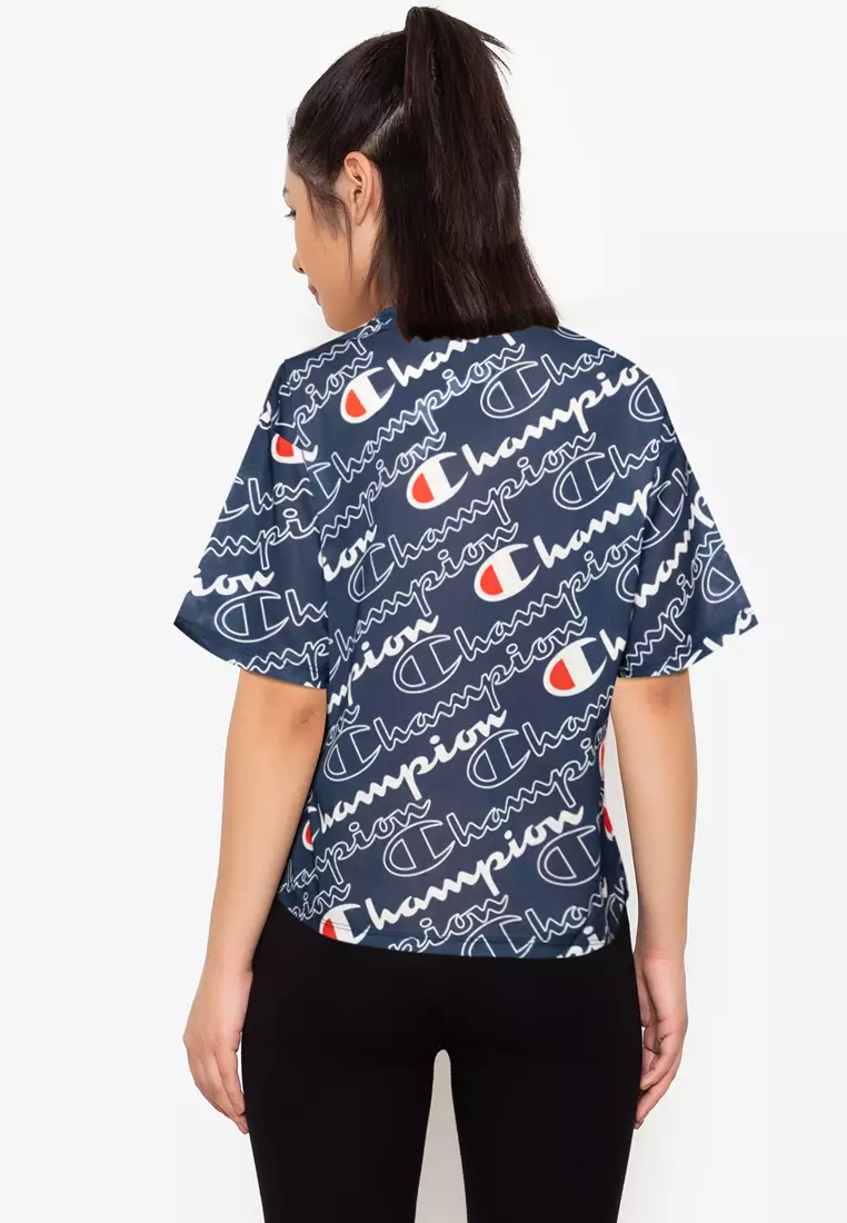 Champion t shirt all over clearance print