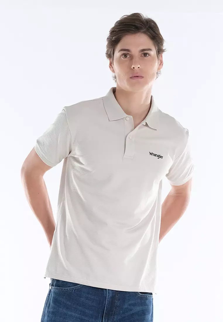 Wrangler Plain Color Polo Shirt for Men