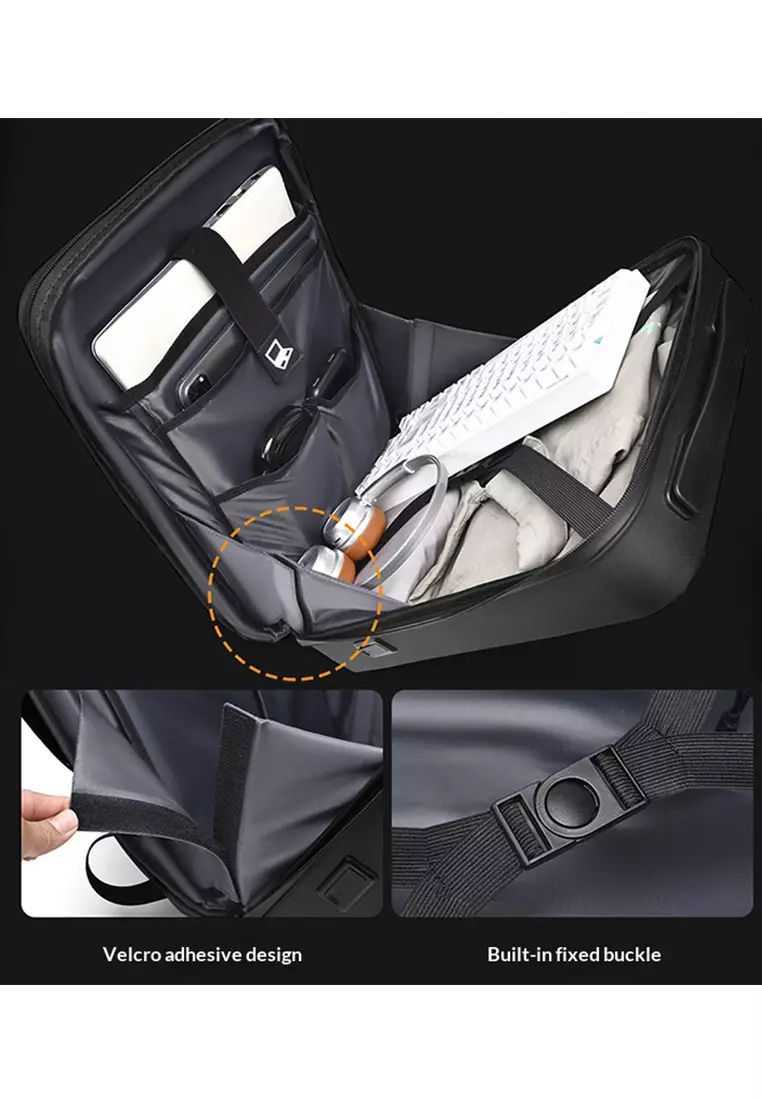 Waterproof Expandable Hard Shell Travel Backpack HA1807