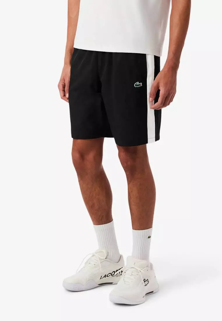 Diamond Taffeta Band Accent Sport Shorts