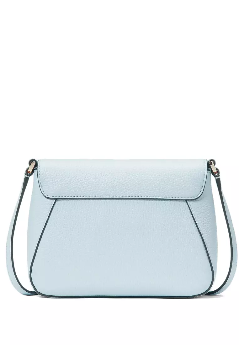 Monica Small Flap Crossbody - Crisp Sky
