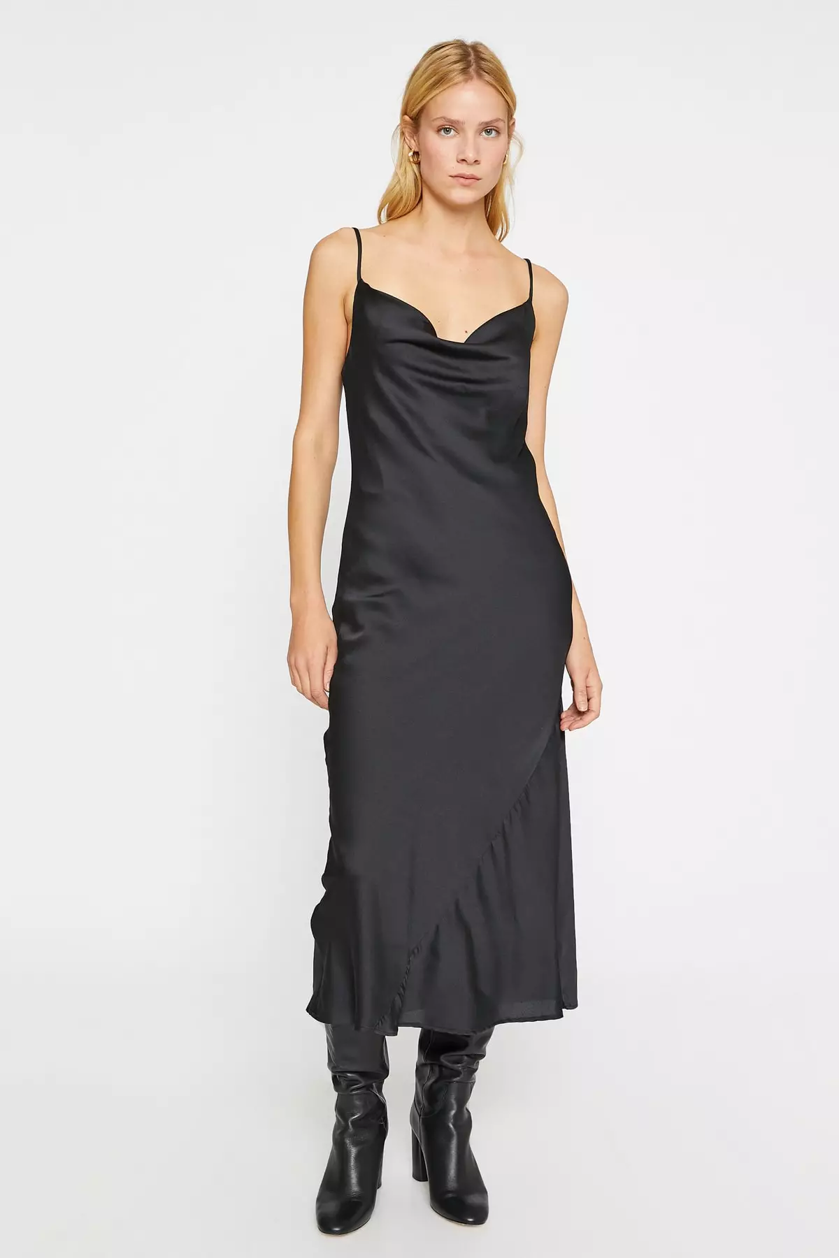 Next SHORT SLEEVE TIERED JERSEY DRESS - Vestito di maglina - green