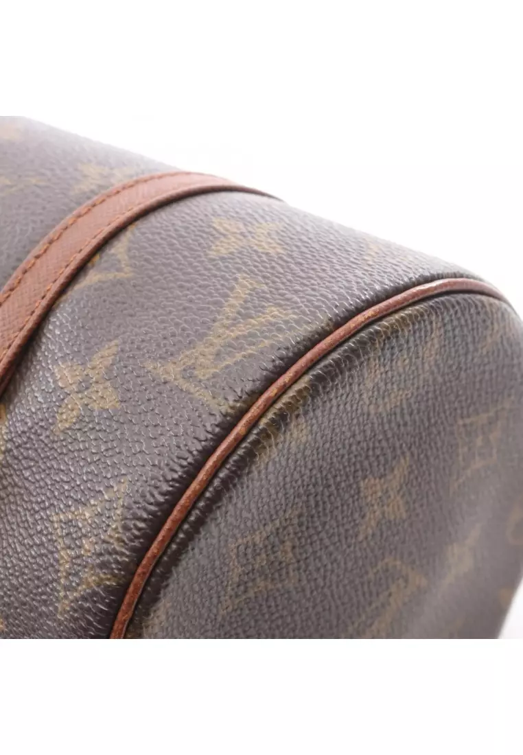 Pre-Loved Louis Vuitton Papillon 26 monogram old model Handbag PVC leather Brown