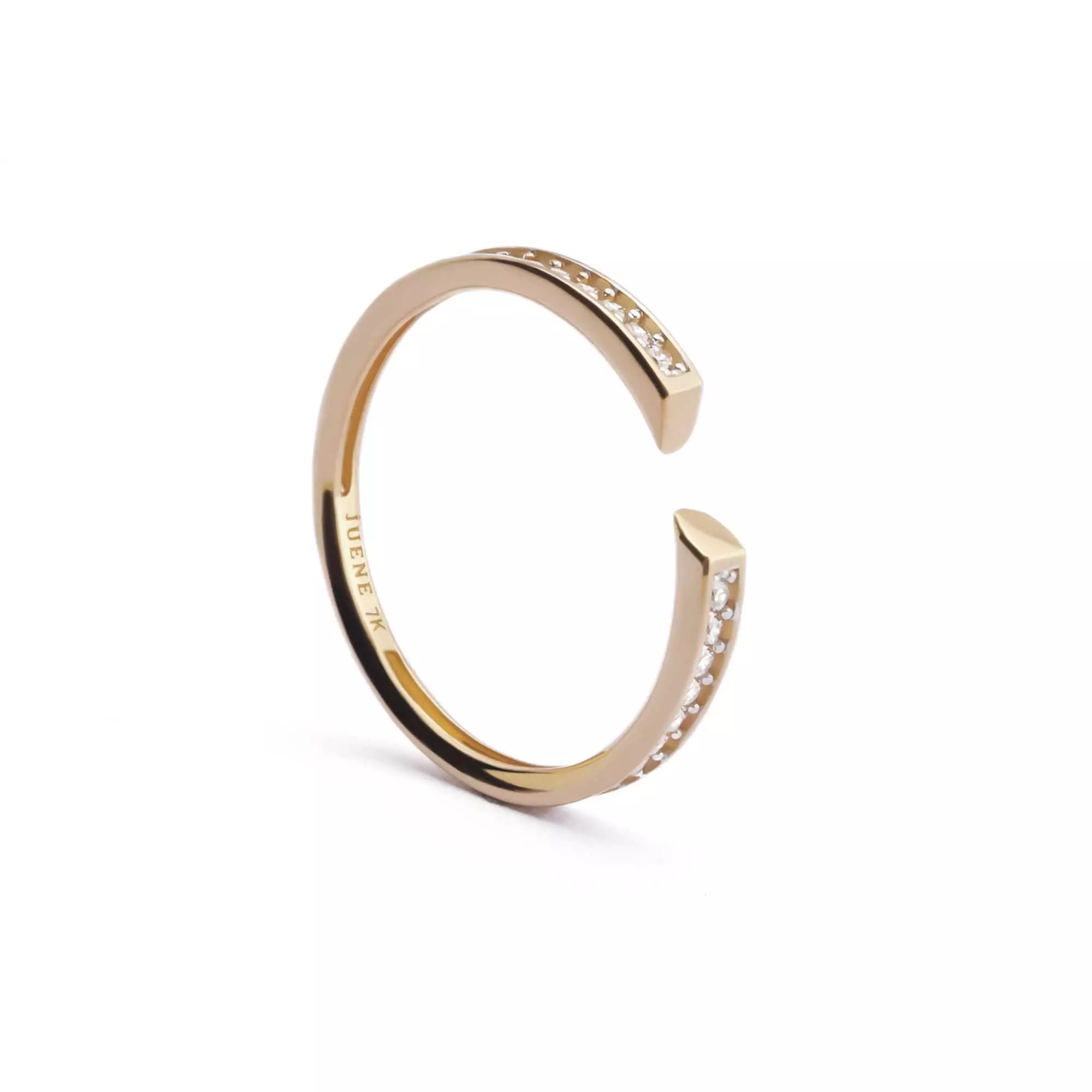 Cincin Emas 7k - Kalea Gold Ring - Treasure Collection - Juene Jewelry