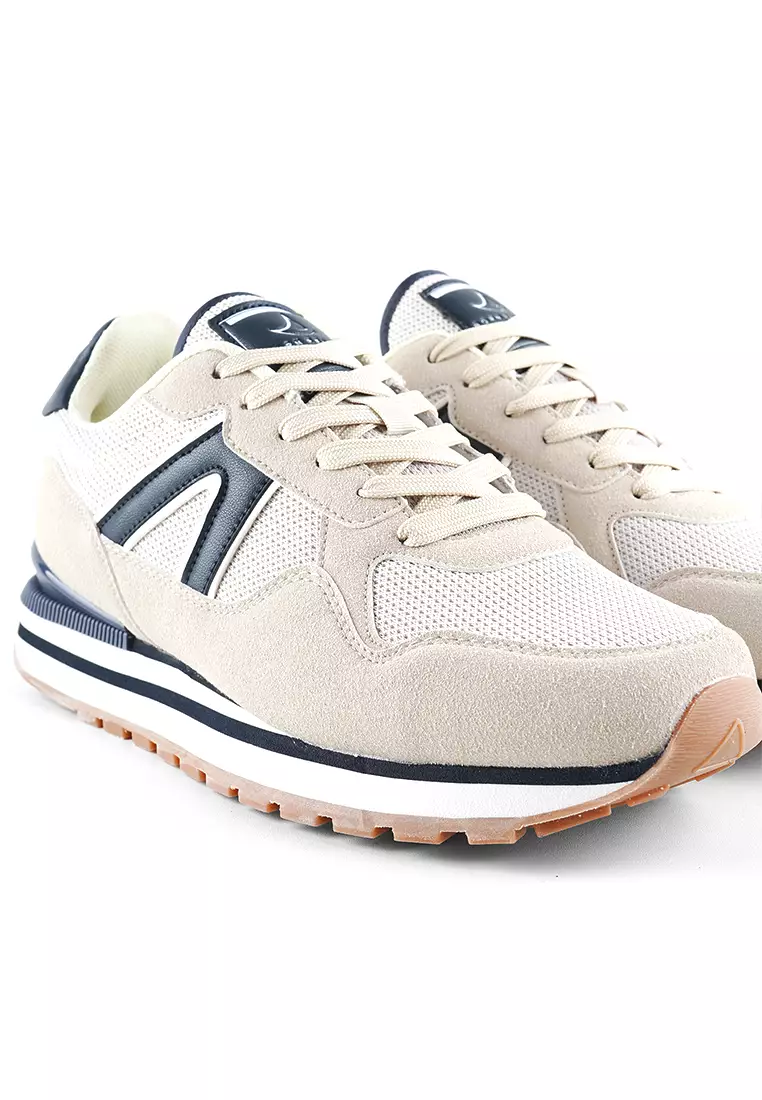 Jackson Labo 1JY Beige - Sepatu Sneakers Pria