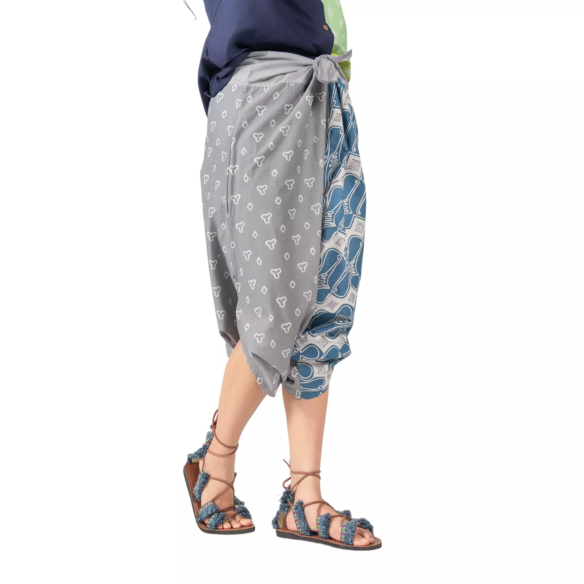 Celana Batik Wanita - Bawahan Batik - Bhatara Batik Mentari Pants - Celana Batik Etnik Modern