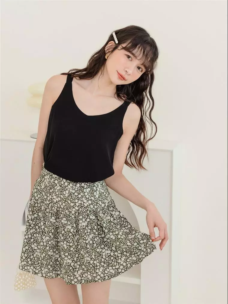 La double strap shoulder tank sale